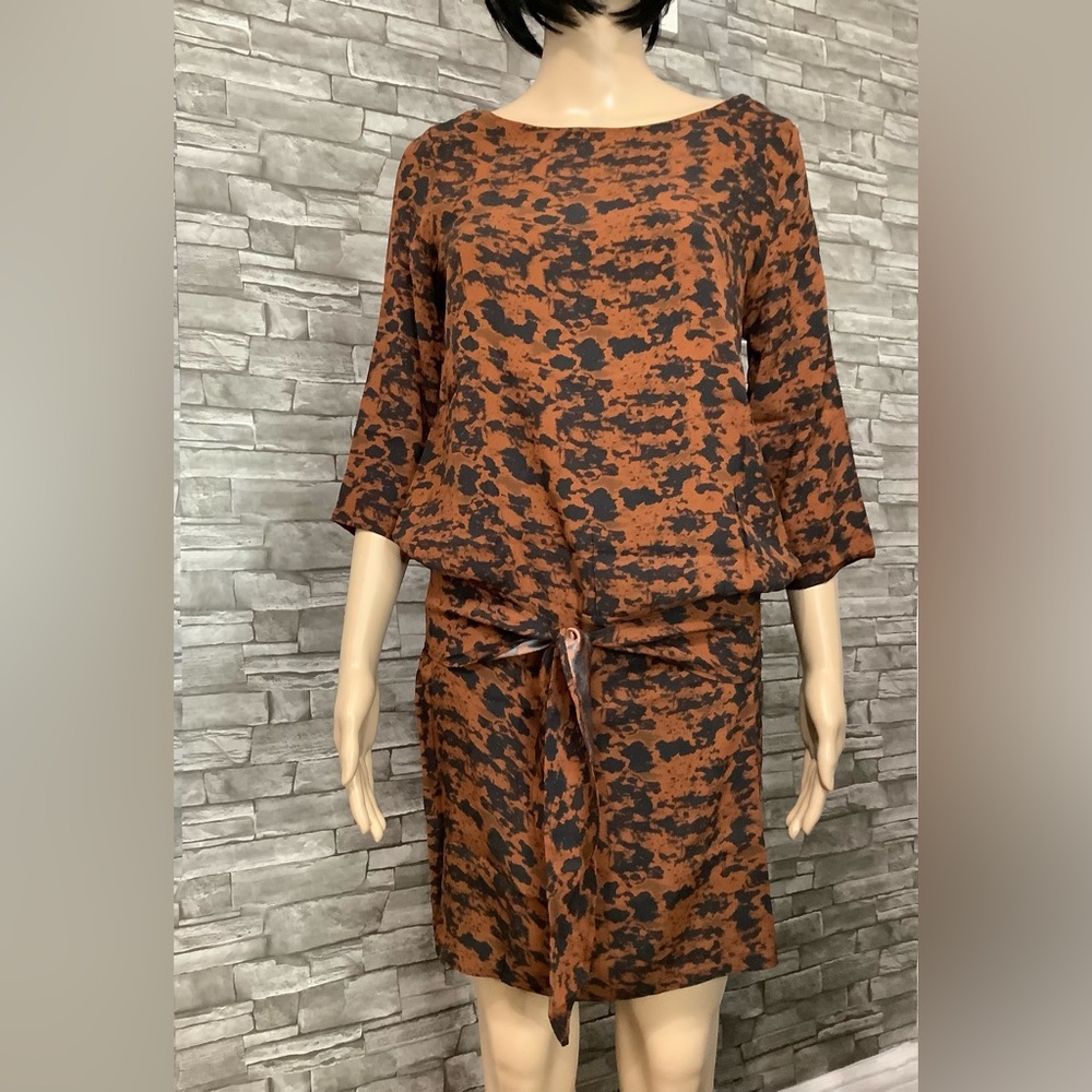 Valentine Gauthier size 0 NWTOT silk mini dress. (W556)